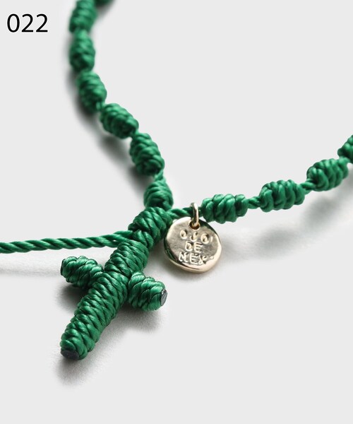TAKEO KIKUCHI(タケオキクチ)の「【OJO DE MEX】Mexican Rosario Bracelet(ブレスレット・メンズ・キャメル/パープル/レッド系1/グリーン/ブラック/イエロー/ライトブルー/ピンク系・00)」の16枚目の写真