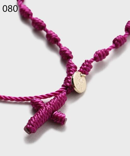 TAKEO KIKUCHI(タケオキクチ)の「【OJO DE MEX】Mexican Rosario Bracelet(ブレスレット・メンズ・キャメル/パープル/レッド系1/グリーン/ブラック/イエロー/ライトブルー/ピンク系・00)」の20枚目の写真