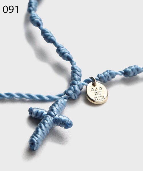 TAKEO KIKUCHI(タケオキクチ)の「【OJO DE MEX】Mexican Rosario Bracelet(ブレスレット・メンズ・キャメル/パープル/レッド系1/グリーン/ブラック/イエロー/ライトブルー/ピンク系・00)」の21枚目の写真
