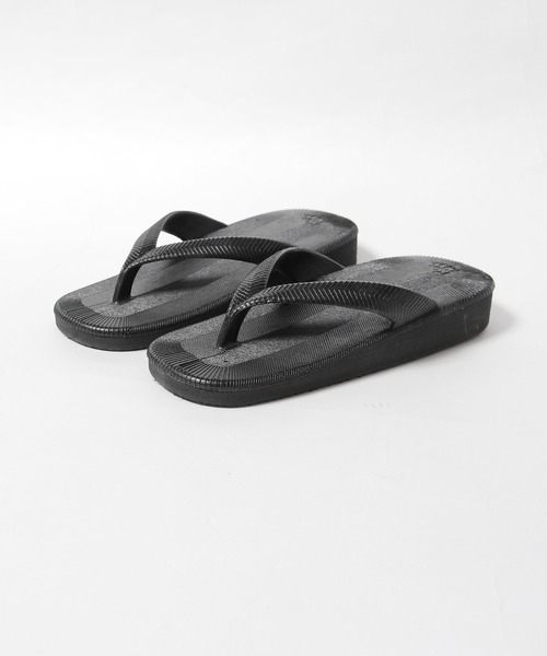 ROOPTOKYO(ループトウキョウ)の「V.I.C/ブイアイシー classic rubber Ladys sandal サンダル 雪駄サンダル(サンダル・レディース・アイボリー/ベージュ/ブラック・FREE)」の13枚目の写真