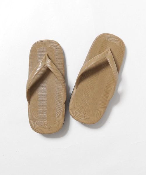 ROOPTOKYO(ループトウキョウ)の「V.I.C/ブイアイシー classic rubber Ladys sandal サンダル 雪駄サンダル(サンダル・レディース・アイボリー/ベージュ/ブラック・FREE)」の10枚目の写真