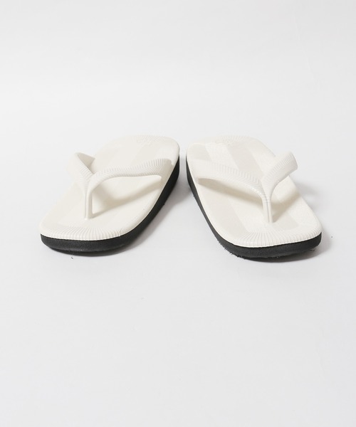 ROOPTOKYO(ループトウキョウ)の「V.I.C/ブイアイシー classic rubber Ladys sandal サンダル 雪駄サンダル(サンダル・レディース・アイボリー/ベージュ/ブラック・FREE)」の7枚目の写真