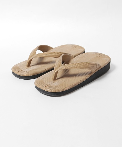 ROOPTOKYO(ループトウキョウ)の「V.I.C/ブイアイシー classic rubber Ladys sandal サンダル 雪駄サンダル(サンダル・レディース・アイボリー/ベージュ/ブラック・FREE)」の20枚目の写真