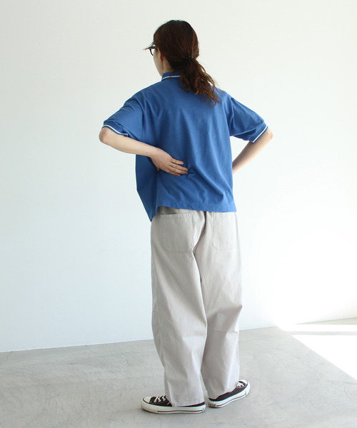 PAR ICI（パーリッシィ）の「コットンツイル ボリュームパンツ（その他パンツ・レディース・ベージュ/グレー/イエロー/ブラック・FREE）」の6枚目の写真