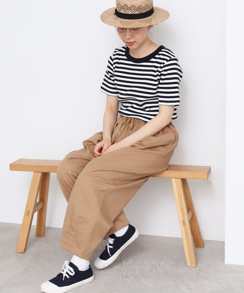 PAR ICI（パーリッシィ）の「コットンツイル ボリュームパンツ（その他パンツ・レディース・ベージュ/グレー/イエロー/ブラック・FREE）」の13枚目の写真