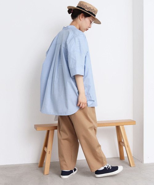 PAR ICI（パーリッシィ）の「コットンツイル ボリュームパンツ（その他パンツ・レディース・ベージュ/グレー/イエロー/ブラック・FREE）」の16枚目の写真