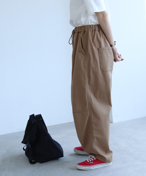 PAR ICI（パーリッシィ）の「コットンツイル ボリュームパンツ（その他パンツ・レディース・ベージュ/グレー/イエロー/ブラック・FREE）」の19枚目の写真