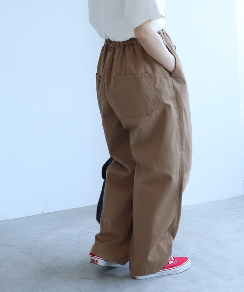 PAR ICI（パーリッシィ）の「コットンツイル ボリュームパンツ（その他パンツ・レディース・ベージュ/グレー/イエロー/ブラック・FREE）」の18枚目の写真