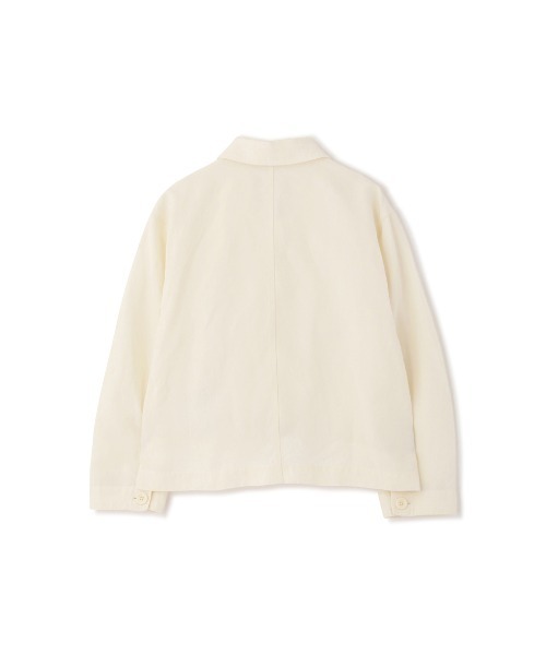 極美品 マーガレットハウエル 23SS MATT LINEN POPLIN COMPACT LINEN TWILL JACKET | MARGARET HOWELL（マーガレット
