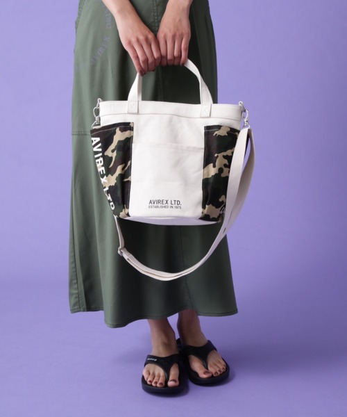 《限定》GARDENING TOTE BAG/ ガーデニング トートバッグ（トートバッグ）｜AVIREX（アヴィレックス）
