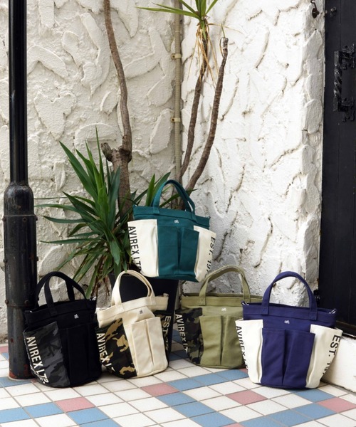 《限定》GARDENING TOTE BAG/ ガーデニング トートバッグ（トートバッグ）｜AVIREX（アヴィレックス）