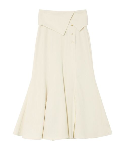 LAGUNAMOON(ラグナムーン)の「ウエストラペルボタンマーメイドスカート(スカート・レディース・イエロー/オレンジ/アイボリー・SMALL/MEDIUM)」の20枚目の写真