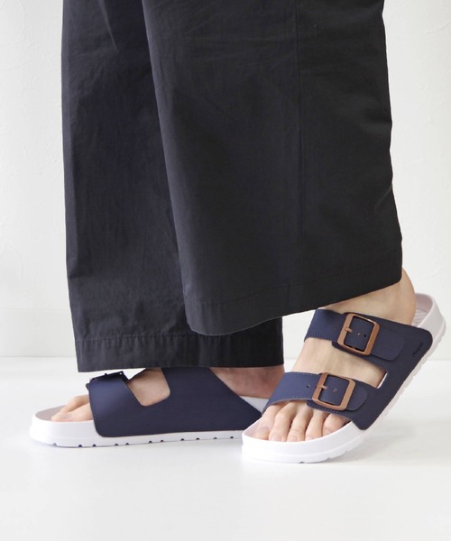 People Footwear（ピープルフットウェア）の「People Footwear （ピープルフットウェア）/スライドサンダル【LENNON】（サンダル・メンズ・ブラック/ネイビー/イエロー/ライトグリーン/ライトブラウン/シャーベット・11/4/6/8/10/9/5/7/3）」の4枚目の写真