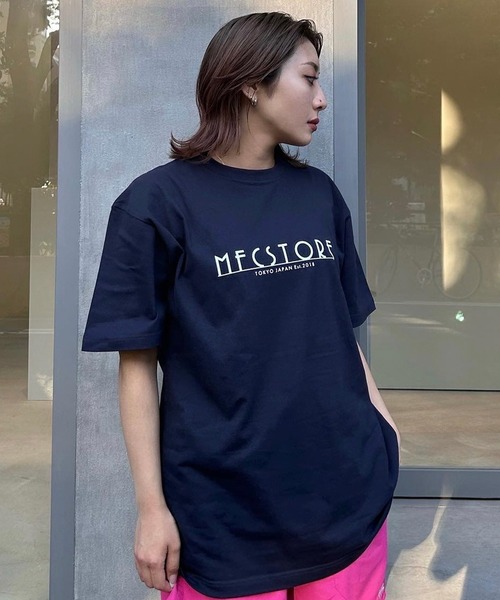 MFC STORE(エムエフシーストア)の「MFC STORE UNDERLINE LOGO S/S TEE(Tシャツ/カットソー・メンズ・ブラック/ネイビー/ホワイト・S/M/L/XL/XXL)」の1枚目の写真