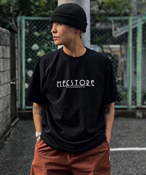 MFC STORE(エムエフシーストア)の「MFC STORE UNDERLINE LOGO S/S TEE(Tシャツ/カットソー・メンズ・ブラック/ネイビー/ホワイト・S/M/L/XL/XXL)」の3枚目の写真