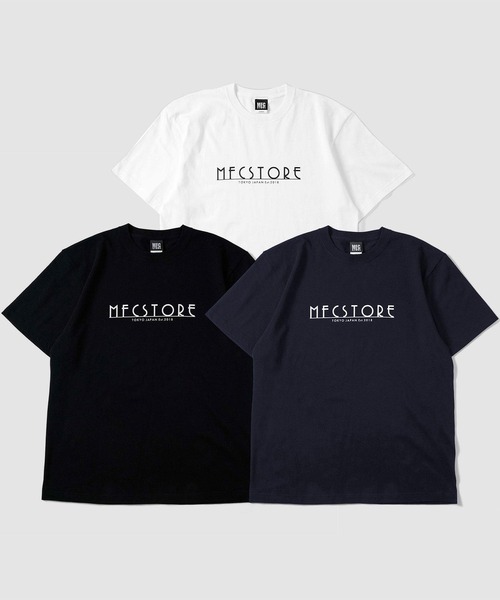 MFC STORE(エムエフシーストア)の「MFC STORE UNDERLINE LOGO S/S TEE(Tシャツ/カットソー・メンズ・ブラック/ネイビー/ホワイト・S/M/L/XL/XXL)」の4枚目の写真