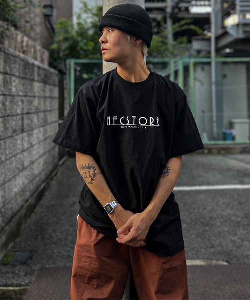MFC STORE(エムエフシーストア)の「MFC STORE UNDERLINE LOGO S/S TEE(Tシャツ/カットソー・メンズ・ブラック/ネイビー/ホワイト・S/M/L/XL/XXL)」の21枚目の写真