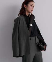 ウェッジスラブノーカラージャケット