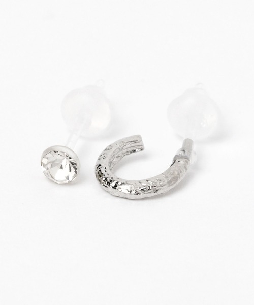 LAKOLE（ラコレ）の「プチフープ樹脂ポストピアス4点セット / 963337（ピアス（両耳用）・レディース・その他1/その他2・FREE）」の4枚目の写真