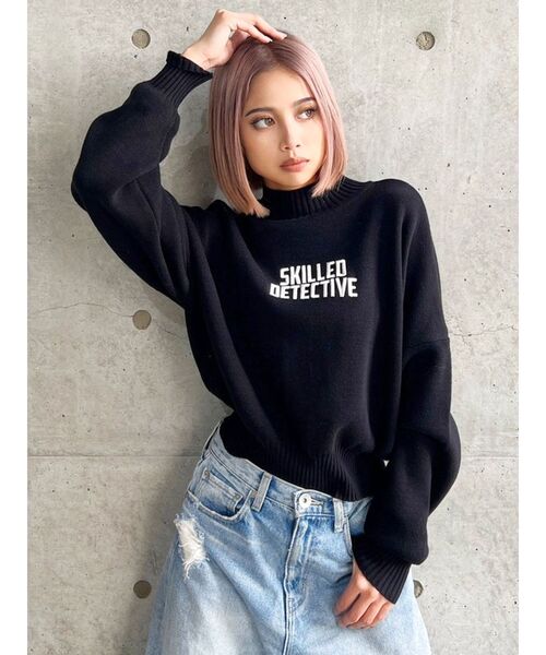 GYDA（ジェイダ）の「SKILLED DETECTIVE ニットトップス（ニット