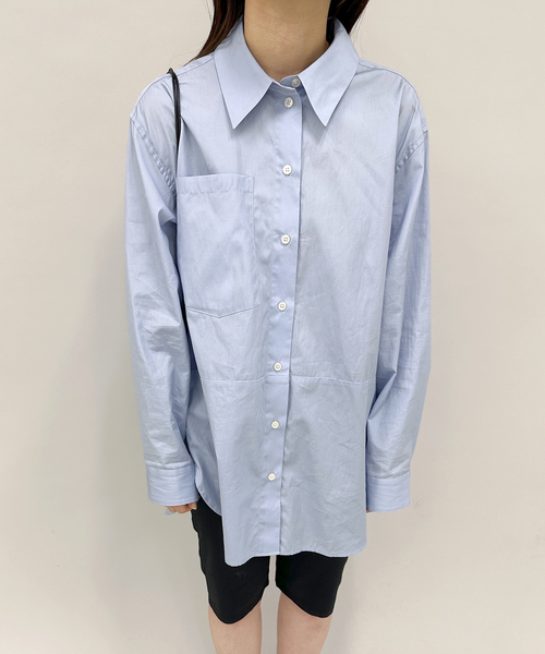 EDIT. FOR LULU（エディットフォールル）の「【BAUM UND PFERDGARTEN/バウムウンドヘルガーデン】シャツ（シャツ/ブラウス・レディース・ブルー系その他・36）」の17枚目の写真