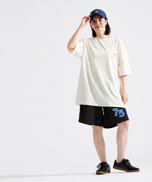 PARIS SAINT-GERMAIN（パリサンジェルマン）の「【Paris Saint-Germain】75 ナンバリング ナイロンショーツ（その他パンツ・メンズ・ブラック/チャコールグレー・MEDIUM/LARGE）」の22枚目の写真