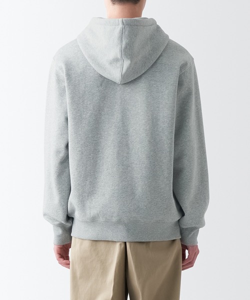 無印良品(ムジルシリョウヒン)の「スウェットフルジップパーカ(パーカー・メンズ・グリーン/グレー/ブラック/ダークブラウン・XL/S/XXL/XS/L/M)」の14枚目の写真