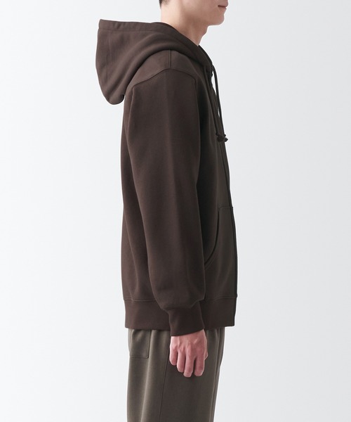 無印良品(ムジルシリョウヒン)の「スウェットフルジップパーカ(パーカー・メンズ・グリーン/グレー/ブラック/ダークブラウン・XL/S/XXL/XS/L/M)」の20枚目の写真