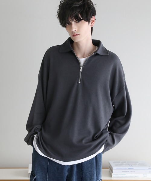 美品✨DIESEL GR-Uniforma ハーフジップ ニット イタリア製 12ゲージミラノリブハーフジップニット（ニット/セーター