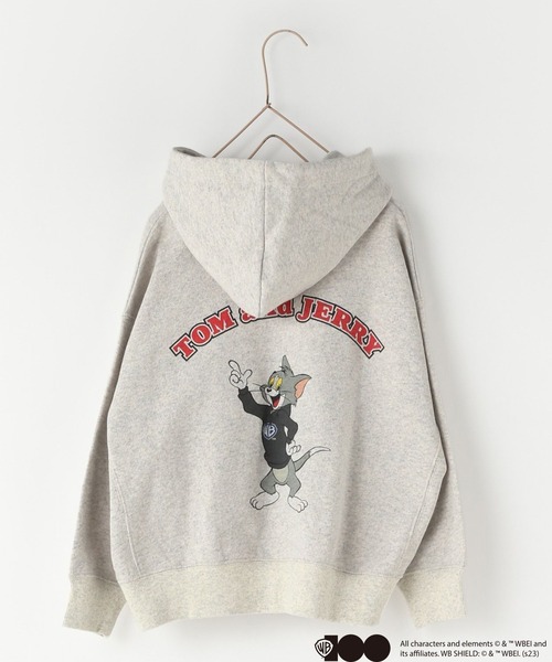 LOWRYS FARM（ローリーズファーム）の「WB100　トムジェリフーディー　975188（スウェット・キッズ・ネイビー/グレー・110cm/120cm/130cm/140cm/150cm）」の15枚目の写真