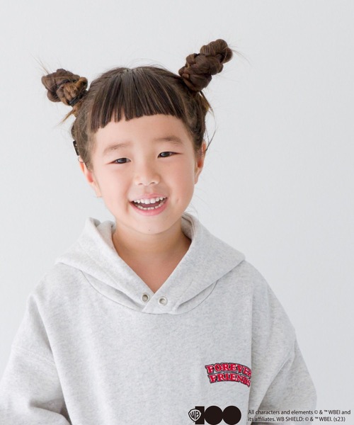 LOWRYS FARM（ローリーズファーム）の「WB100　トムジェリフーディー　975188（スウェット・キッズ・ネイビー/グレー・110cm/120cm/130cm/140cm/150cm）」の5枚目の写真