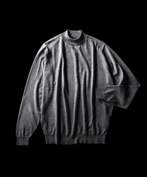 【ビームスの百名品】JOHN SMEDLEY / KILDAY 30ゲージ モックネックニット