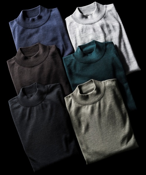 ビームスの百名品】JOHN SMEDLEY / KILDAY 30ゲージ モックネック