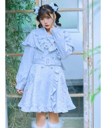 Ank Rouge | ケープフリルトレンチコート(その他アウター)