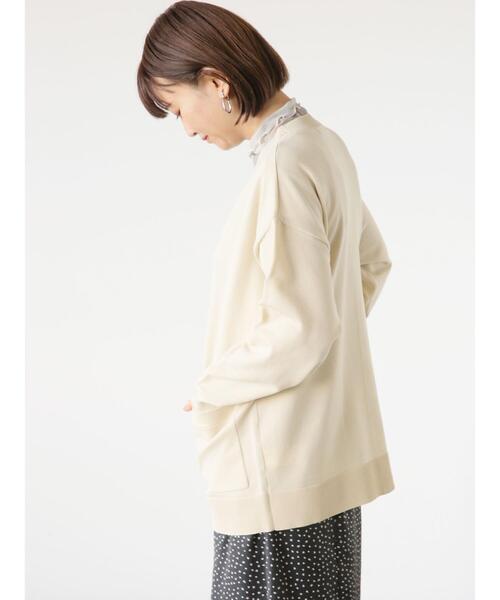 Lugnoncure（ルノンキュール）の「無撚糸Vネックカーディガン（カーディガン/ボレロ・レディース・レッド/オフホワイト/ブラック/グリーン・F）」の19枚目の写真