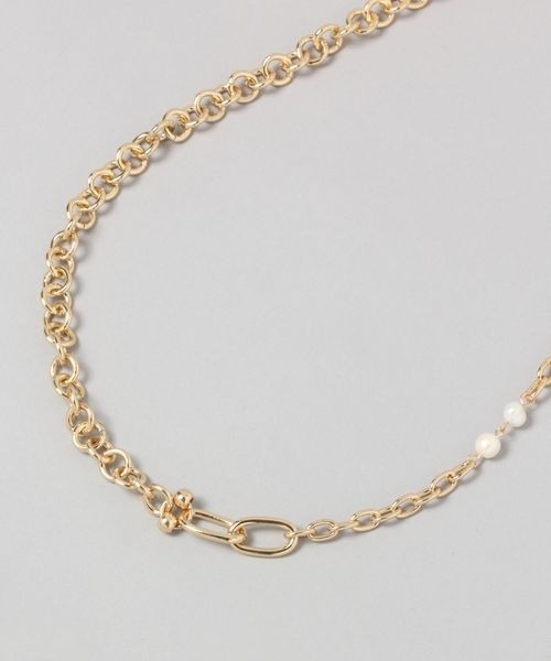 JEANASIS（ジーナシス）の「マルチWAYパールネックレス/980330（ネックレス・レディース・シルバー/ゴールド・FREE）」の13枚目の写真