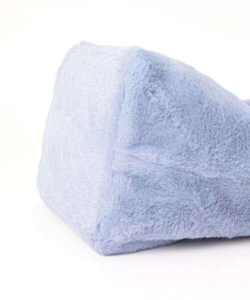 natural couture（ナチュラルクチュール）の「ファートートバッグ（ショルダーバッグ・レディース・その他1/サックスブルー/イエロー/グレイッシュベージュ・FREE）」の6枚目の写真