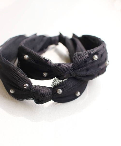 Rora（ローラ）の「ほのか チュール＆パールカチューシャ（カチューシャ・キッズ・A/B・FREE）」の8枚目の写真