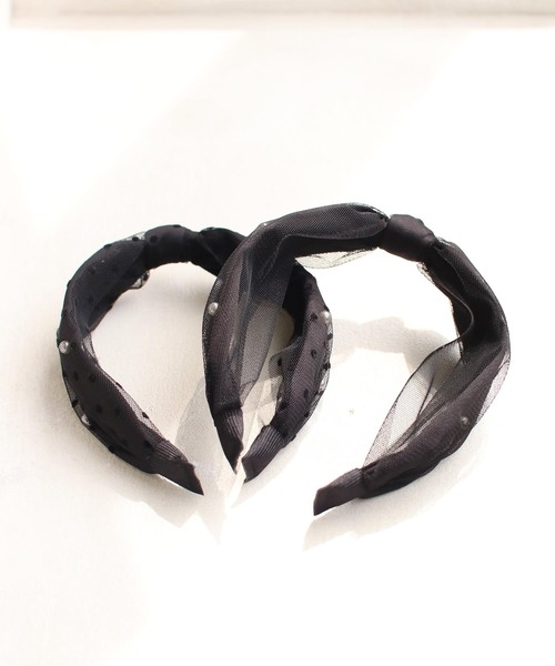 Rora（ローラ）の「ほのか チュール＆パールカチューシャ（カチューシャ・キッズ・A/B・FREE）」の12枚目の写真