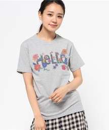 【Ciaopanic】26/-天竺インクジェットプリントHELLO