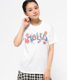 【Ciaopanic】26/-天竺インクジェットプリントHELLO