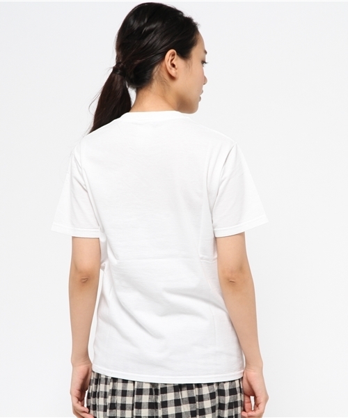 OUTLET(アウトレット)の「【Ciaopanic】26/-天竺インクジェットプリントHELLO(Tシャツ/カットソー・レディース・グレー/ホワイト・FREE)」の10枚目の写真