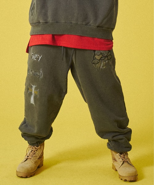 GALFY（ガルフィー）の「GALFY-染め染めデスメタルスウェットパンツ