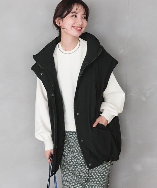 LEPSIM（レプシィム）の「7ゲージクロップドプルオーバー　983141（ニット/セーター・レディース・イエロー/オフホワイト/ブルー/ライトグレー・FREE）」の10枚目の写真