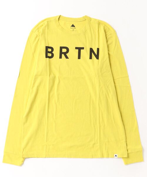 BURTON（バートン）の「BRTN ロングスリーブ Tシャツ（Tシャツ/カットソー・メンズ・イエロー・L/S/M）」の7枚目の写真