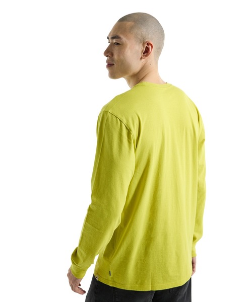 BURTON（バートン）の「BRTN ロングスリーブ Tシャツ（Tシャツ/カットソー・メンズ・イエロー・L/S/M）」の4枚目の写真