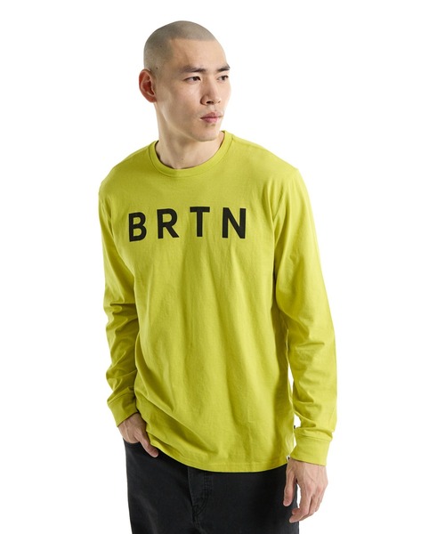 BURTON（バートン）の「BRTN ロングスリーブ Tシャツ（Tシャツ/カットソー・メンズ・イエロー・L/S/M）」の5枚目の写真
