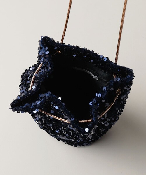 ODETTE E ODILE（オデットエオディール）の「ルフレチェーンBAG2（ショルダーバッグ・レディース・ブラック/シルバー/ゴールド/ネイビー・FREE）」の21枚目の写真