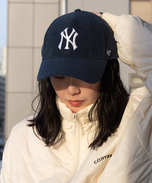 '47(フォーティーセブン)の「【 ’47BRAND / フォーティーセブンブランド 】 Thick Corduroy スィックコーデュロイ MVP エムブイピー CAP CLQ(キャップ・メンズ・マスタード/ブラウン系その他/ネイビー/ブラック・FREE)」の3枚目の写真