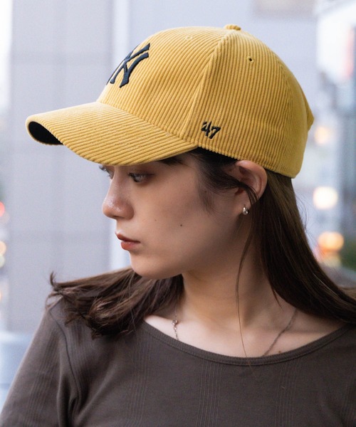 '47(フォーティーセブン)の「【 ’47BRAND / フォーティーセブンブランド 】 Thick Corduroy スィックコーデュロイ MVP エムブイピー CAP CLQ(キャップ・メンズ・マスタード/ブラウン系その他/ネイビー/ブラック・FREE)」の14枚目の写真